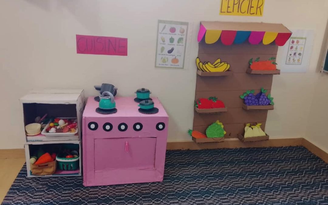 Nouvel espace de jeu en moyenne section